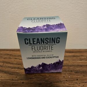Cleansing Fluorite Candle